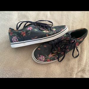 Vans floral 6.5 women’s sneakers